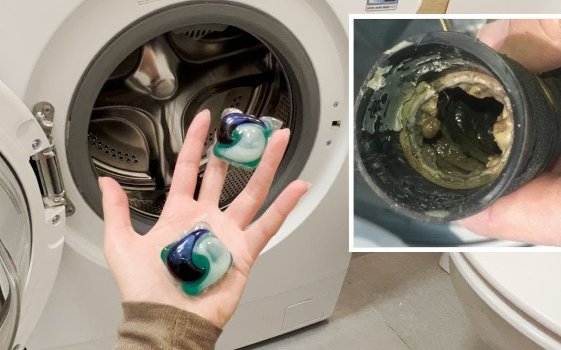 Hydraulicy ostrzegają. Jeden szczegół sprawia, że kapsułka niszczy pralkę