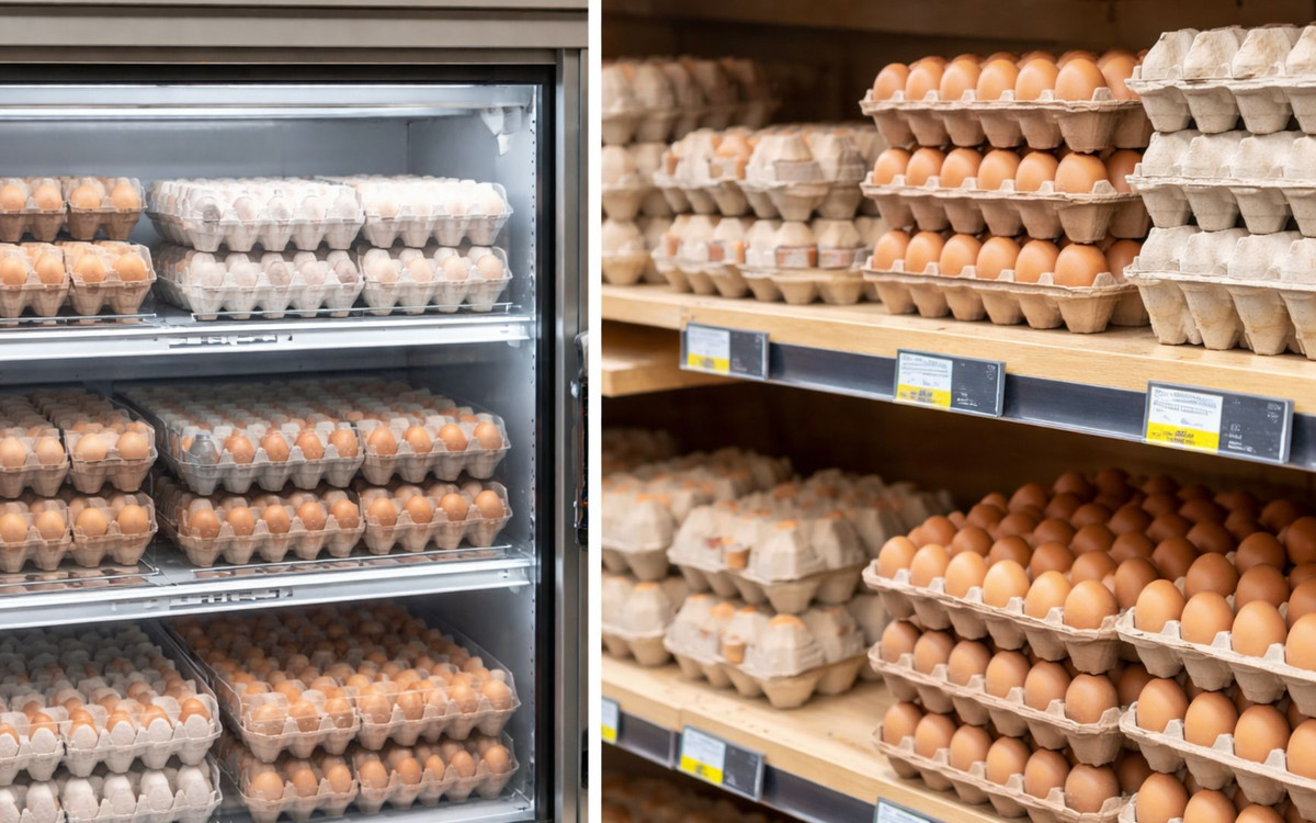 Dlaczego w Polsce sklepy trzymają jajka na regałach, gdy w USA jest nakaz ich w lodówkach